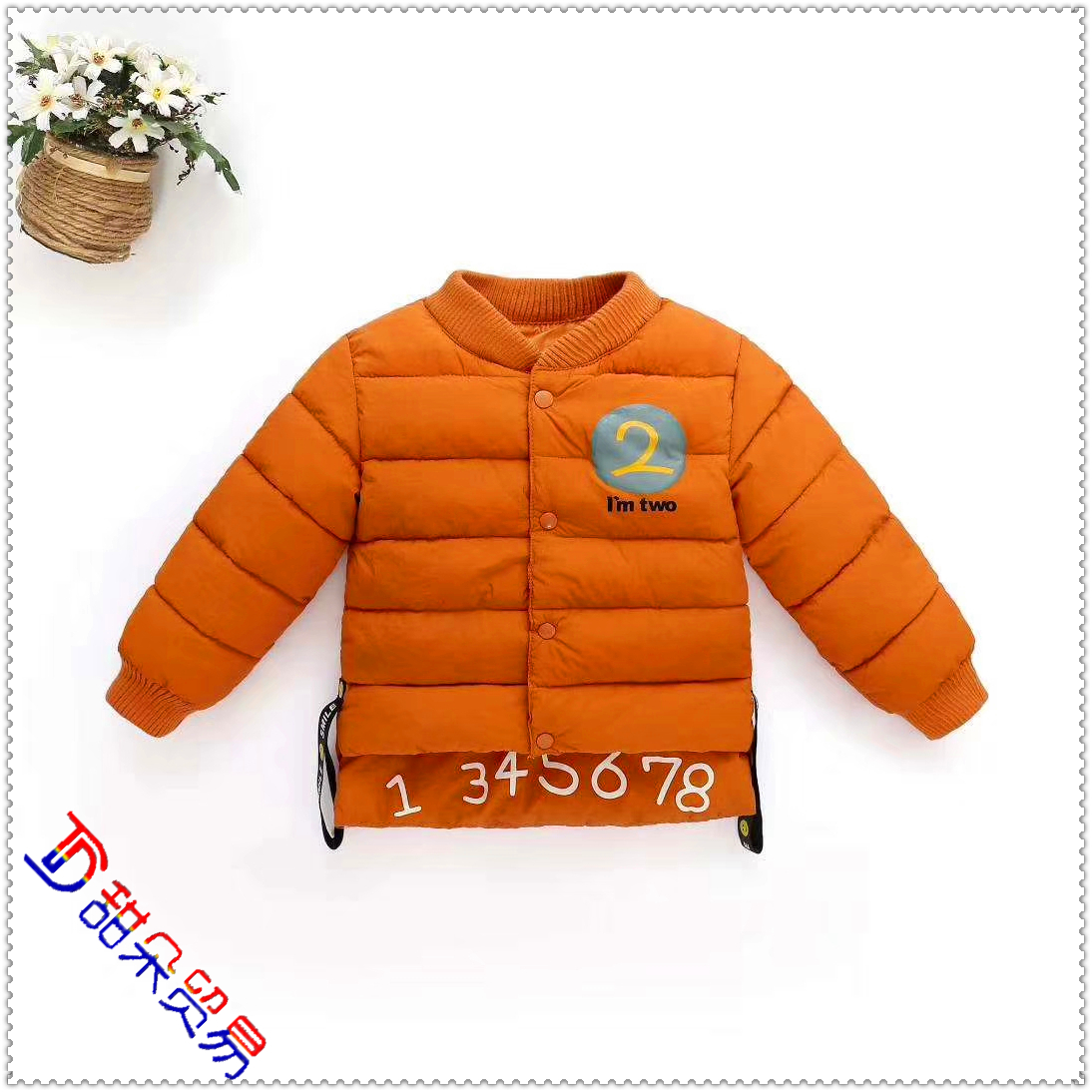 Children's down cotton-padded jackets with inner pockets short cotton-padded winter jackets for boys and girls Children's down cotton-padded jackets with inner pockets short cotton-padded winter jackets for boys and girls