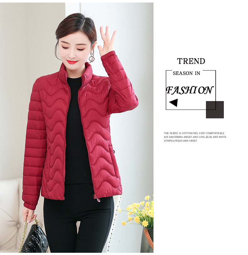 The winter of 2020 new Korean women 's wear medium and long cotton - padded jackets down cotton - padded jackets of women' s wear light coats from foreign trade stalls named \"supply\"