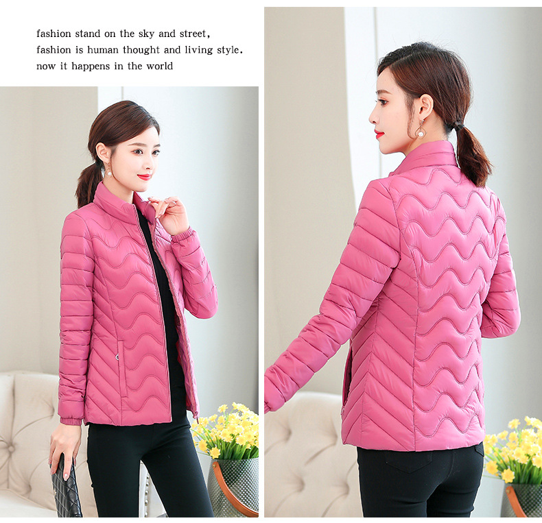 The winter of 2020 new Korean women 's wear medium and long cotton - padded jackets down cotton - padded jackets of women' s wear light coats from foreign trade stalls named \"supply\"
