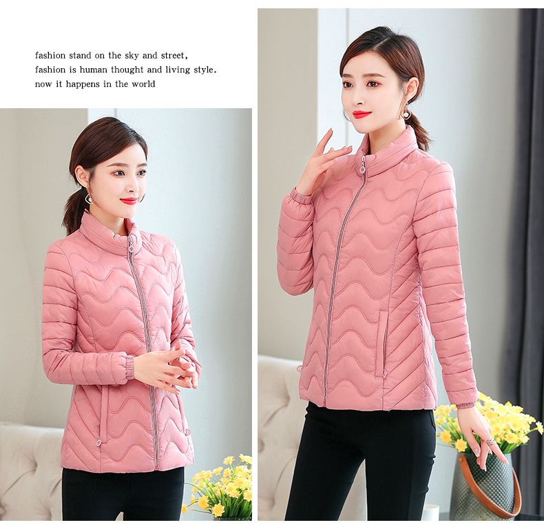 The winter of 2020 new Korean women 's wear medium and long cotton - padded jackets down cotton - padded jackets of women' s wear light coats from foreign trade stalls named \"supply\"