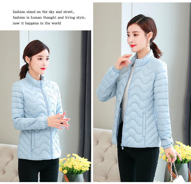 The winter of 2020 new Korean women 's wear medium and long cotton - padded jackets down cotton - padded jackets of women' s wear light coats from foreign trade stalls named \"supply\"