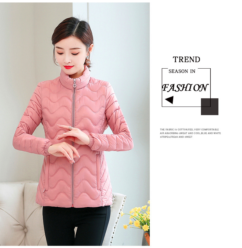 The winter of 2020 new Korean women 's wear medium and long cotton - padded jackets down cotton - padded jackets of women' s wear light coats from foreign trade stalls named \"supply\"