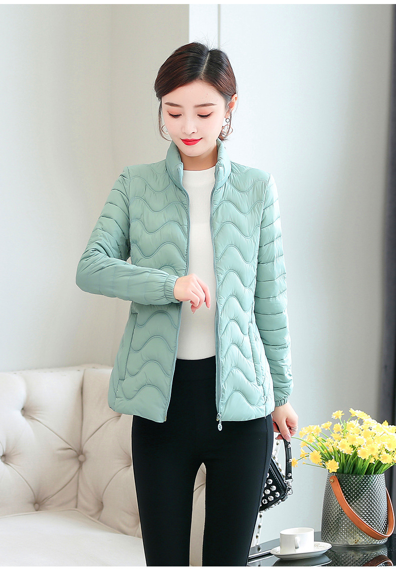 The winter of 2020 new Korean women 's wear medium and long cotton - padded jackets down cotton - padded jackets of women' s wear light coats from foreign trade stalls named \"supply\"