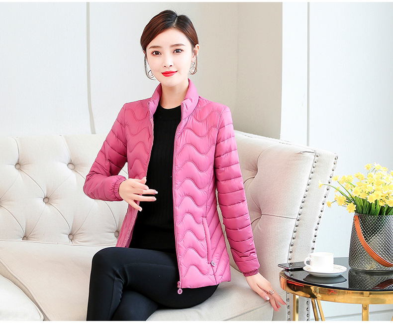 The winter of 2020 new Korean women 's wear medium and long cotton - padded jackets down cotton - padded jackets of women' s wear light coats from foreign trade stalls named \"supply\"