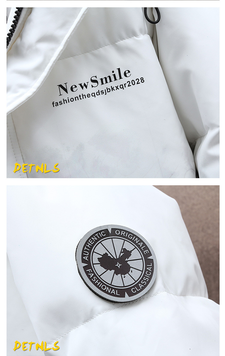Down Jacket Men's Short Thin Fashion Brand Trend 2021new Winter Men's Jackets Youth Top Clothes