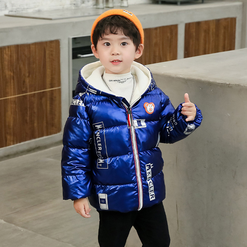 Children&#039;s down and Wadded Jacket Boy&#039;s Cotton Jackets Children&#039;s Baby Padded Coat Coat Baby Girl Infant Winter Children&#039;s Clothing