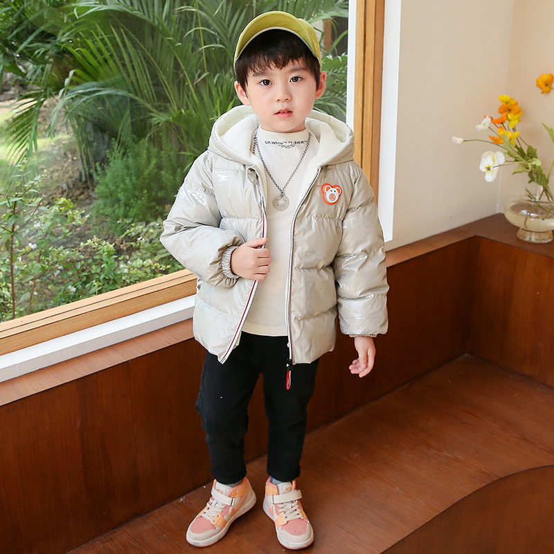 Children&#039;s down and Wadded Jacket Boy&#039;s Cotton Jackets Children&#039;s Baby Padded Coat Coat Baby Girl Infant Winter Children&#039;s Clothing
