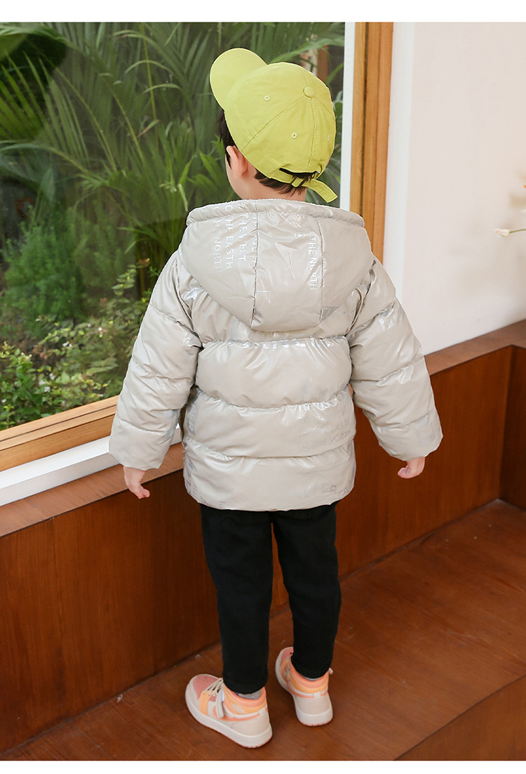 Children's down and Wadded Jacket Boy's Cotton Jackets Children's Baby Padded Coat Coat Baby Girl Infant Winter Children's Clothing
