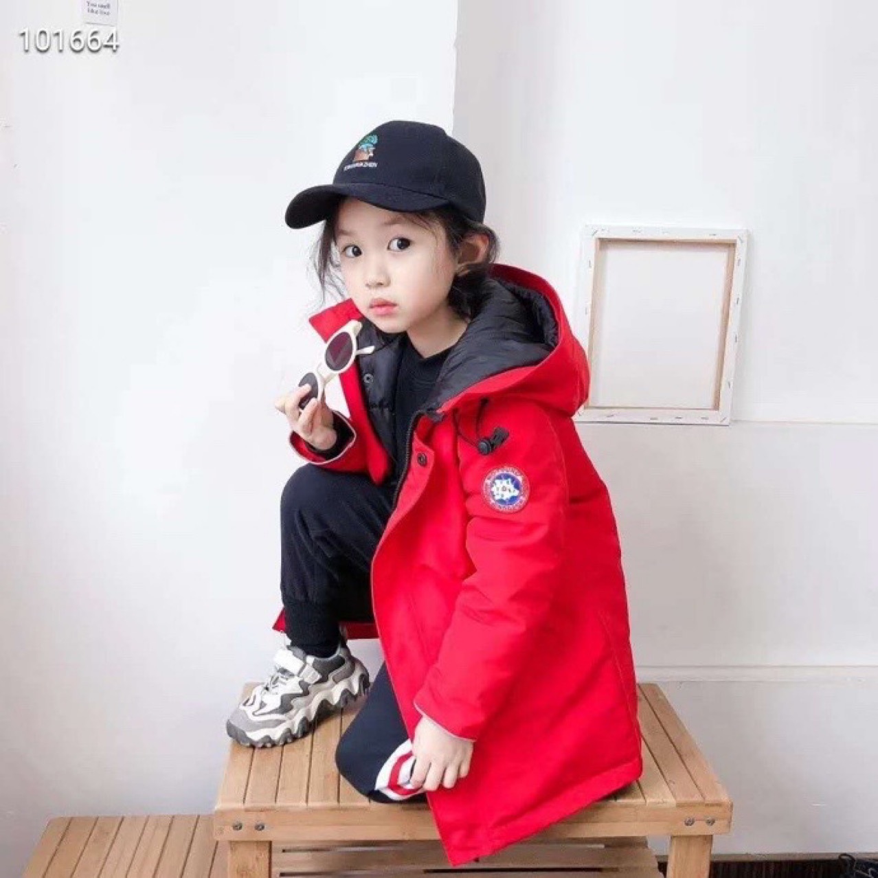 Big Goose Children's down Jacket 2021 New Mid-Length Thickened Camouflage Boys' Girls' Jackets Coat Fashion