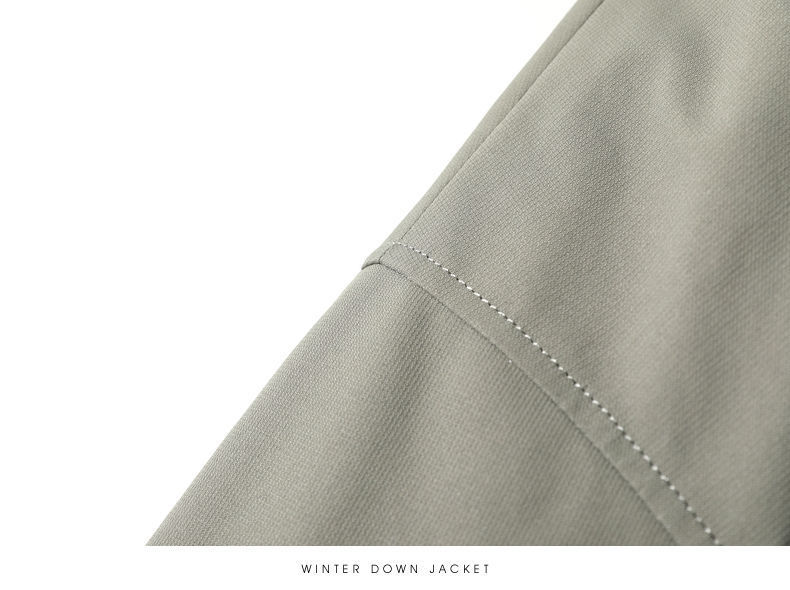 Down Jacket Men's Mid-Length Extremely Cold Big Fur Collar New Thickened Handsome Cold-Proof Winter Men's Jackets Trendy