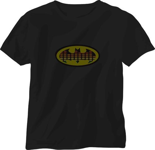 Concert event flash T-shirt EL cold light lovers flash T-shirt music voice control luminous short sleeves.