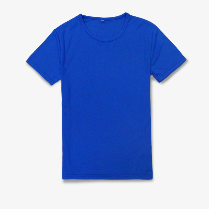 Sports Quick-Drying T-shirt Knitted Mesh Style for Sports Fabric Multi-Color Blank T-Shirt Wholesale Customization