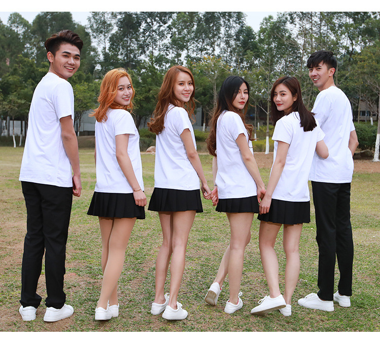 Factory Wholesale round Neck Sports White Modal T-shirt Advertising Shirt Short Sleeve Business Attire Work Clothes Customized T-shirt