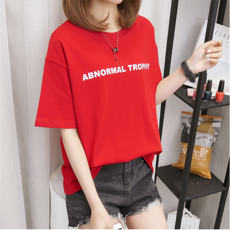 Summer Foreign Trade Miscellaneous Women&#039;s Short-Sleeved T-shirt Stock Korean Style Loose Large Size Women&#039;s T-shirt Half-Sleeved Stall Tail Goods