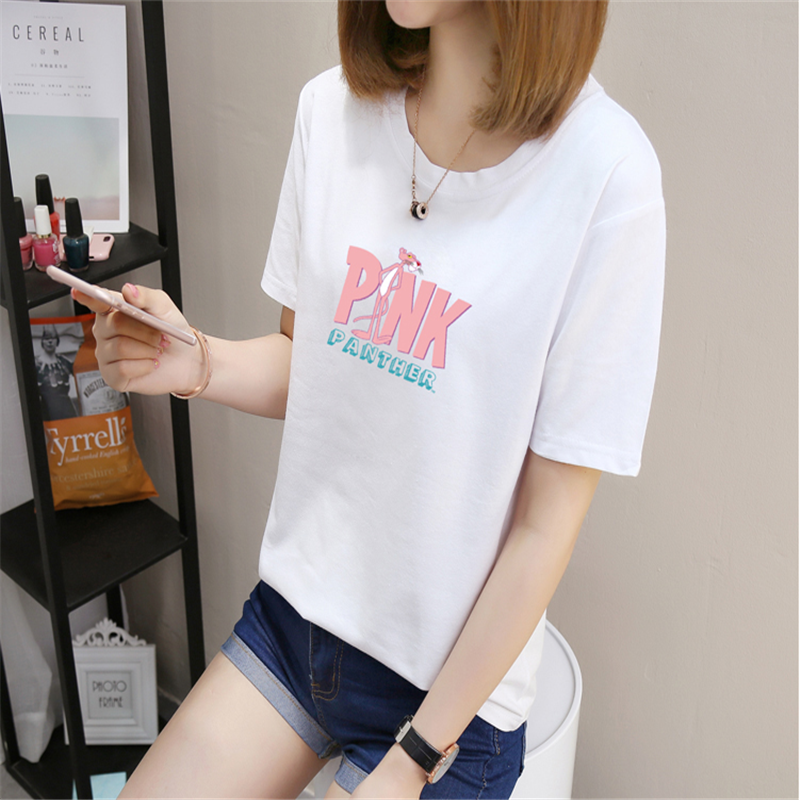 Summer Foreign Trade Miscellaneous Women's Short-Sleeved T-shirt Stock Korean Style Loose Large Size Women's T-shirt Half-Sleeved Stall Tail Goods
