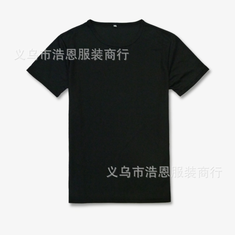 High - grade bird's eye full polyester quick dry fabric T-shirt T-shirt T-shirt T-shirt.