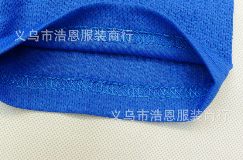 High - grade bird's eye full polyester quick dry fabric T-shirt T-shirt T-shirt T-shirt.