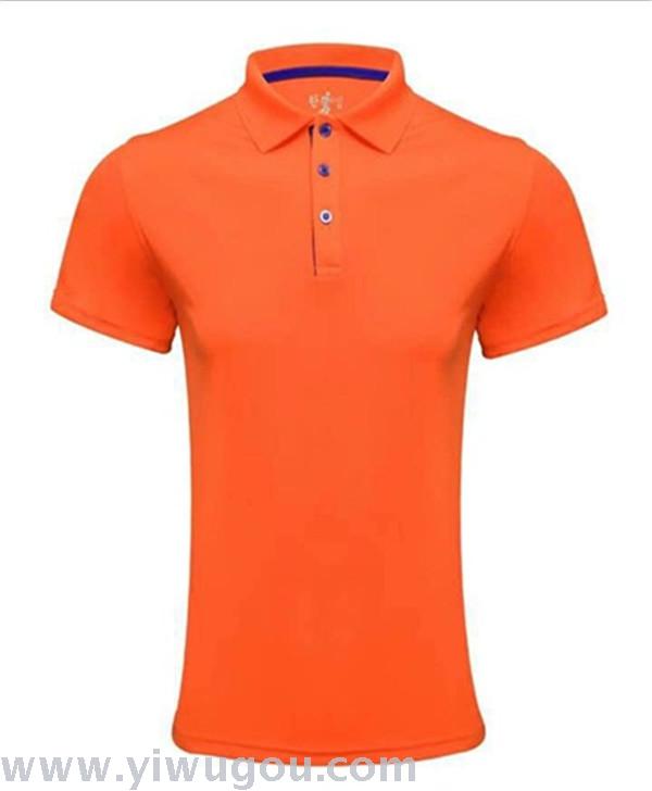Men's summer short-sleeved T-shirt new solid color button collar collar shirt male cotton Korean POLO shirt Men's summer short-sleeved T-shirt new solid color button collar collar shirt male cotton Korean POLO shirt
