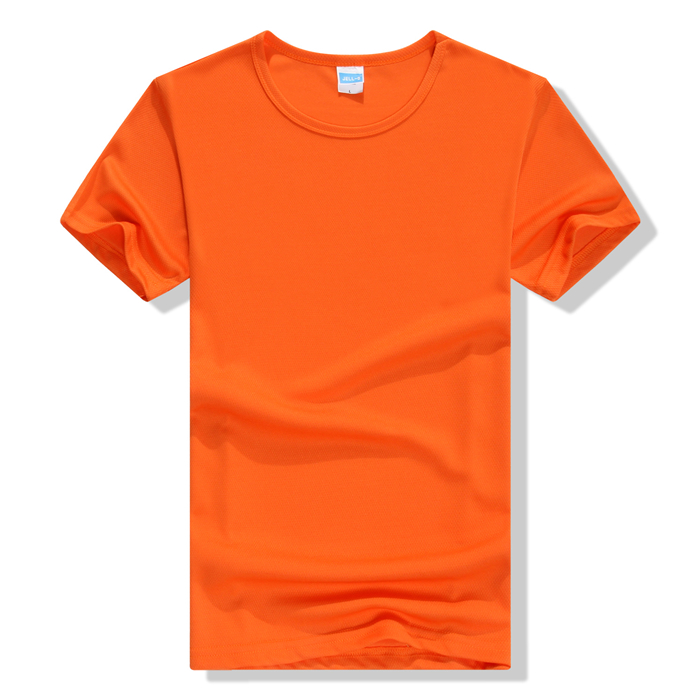 T-shirt Breathable fine mesh custom printed logo culture team round neck short sleeve advertising shirt running jacket