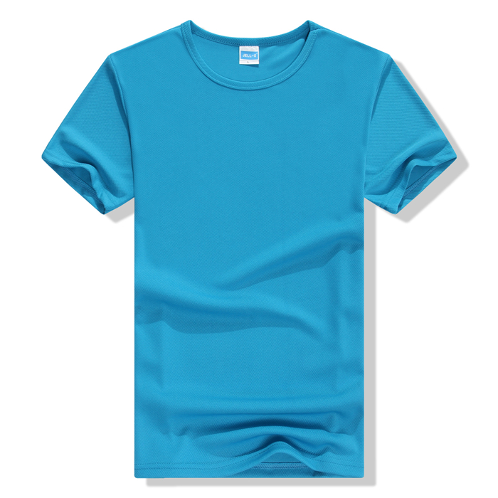 T-shirt Breathable fine mesh custom printed logo culture team round neck short sleeve advertising shirt running jacket