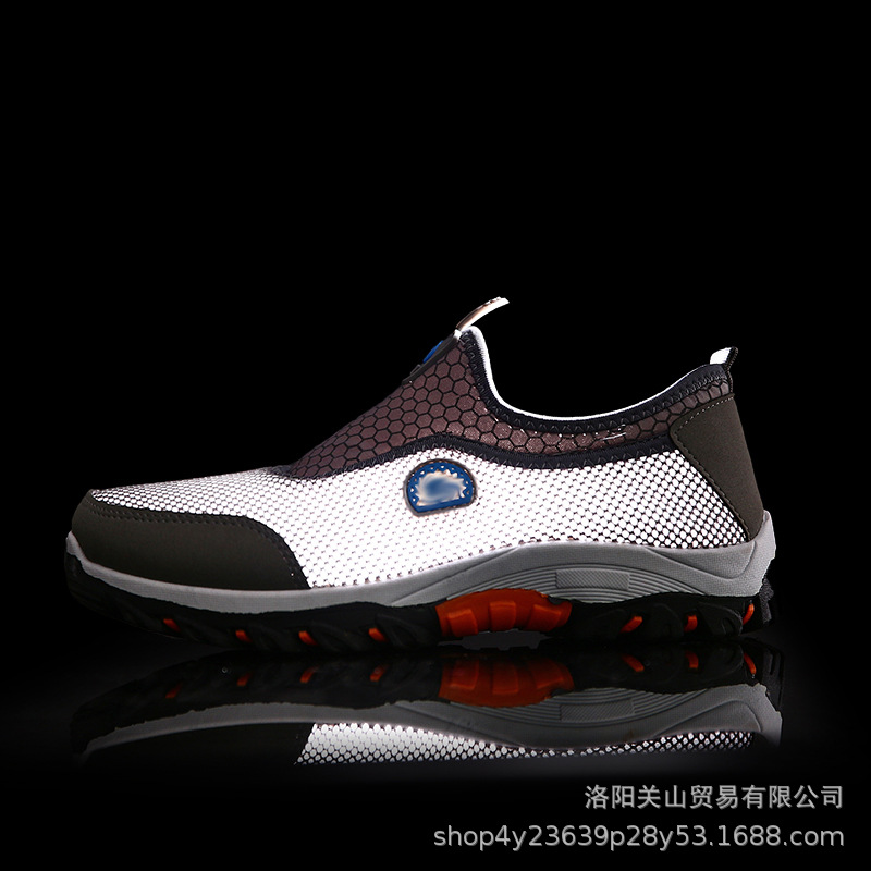 2021 New Mesh Shoes Sports Shoes Men &#039;S Summer Breathable Men &#039;S Shoes Soft Bottom Breathable Mesh Surface Shoes Outdoor Climbing Boots