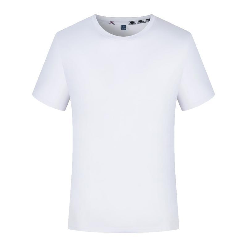Cotton Short-Sleeved round Neck T-shirt Printed Logo Advertising T-shirt Customized Group Clothes Business Attire Overalls