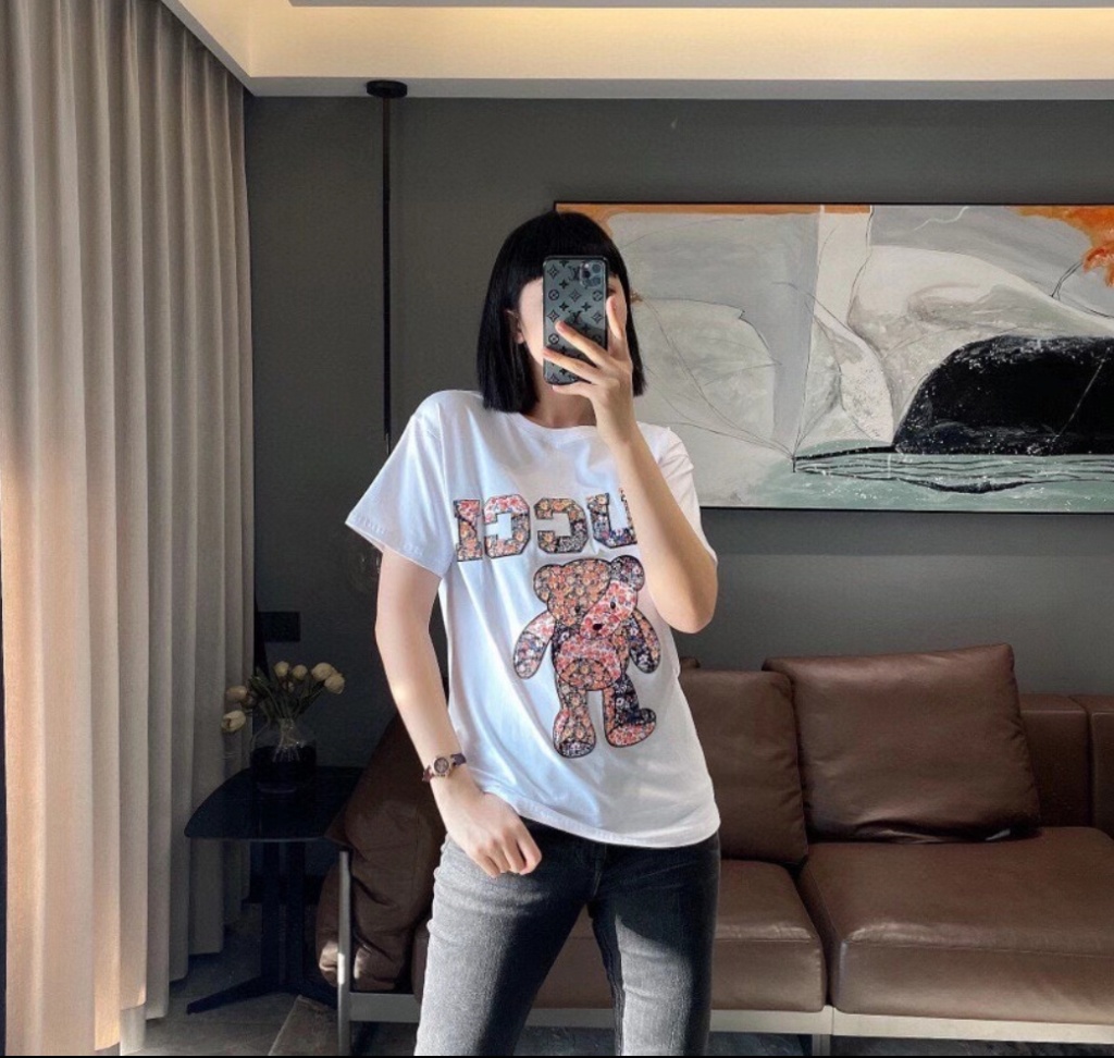 Summer Popular Short-Sleeved T-shirt Spring and Summer Men's and Women's Same Style Short Sleeve T-shirt Couple's T-shirt Fashion Brand T-shirt Summer Popular Short-Sleeved T-shirt Spring and Summer Men's and Women's Same Style Short Sleeve T-shirt Couple's T-shirt Fashion Brand T-shirt