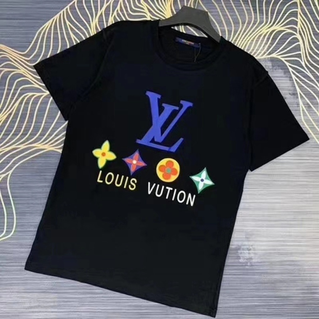 Summer Popular Short-Sleeved T-shirt Spring and Summer Men's and Women's Same Style Short Sleeve T-shirt Couple's T-shirt Fashion Brand T-shirt Summer Popular Short-Sleeved T-shirt Spring and Summer Men's and Women's Same Style Short Sleeve T-shirt Couple's T-shirt Fashion Brand T-shirt