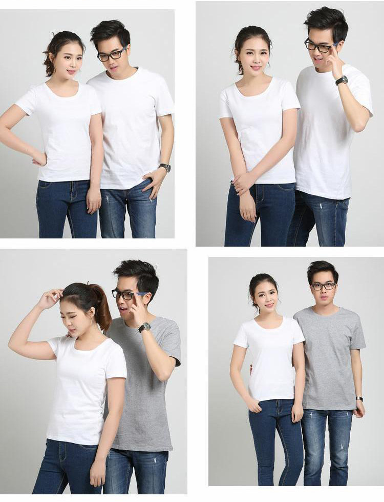 round Neck Short Sleeve Pure Color Cotton Advertising Shirt T-shirt Custom Printed Logo Business Work Clothes Group Clothes Wholesale round Neck Short Sleeve Pure Color Cotton Advertising Shirt T-shirt Custom Printed Logo Business Work Clothes Group Clothes Wholesale