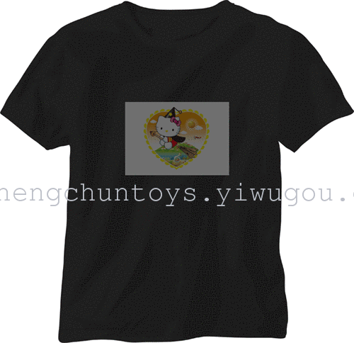 Music, voice-activated flashing t-shirt Flash t shirt clothes glow t-shirt glow KTV nightclub bar Music, voice-activated flashing t-shirt Flash t shirt clothes glow t-shirt glow KTV nightclub bar