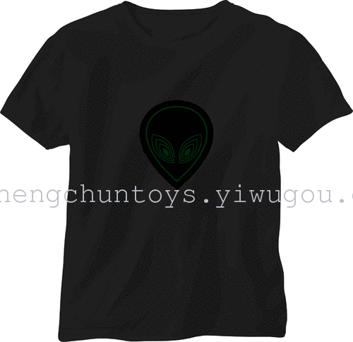 Music, voice-activated flashing t-shirt Flash t shirt clothes glow t-shirt glow KTV nightclub bar Music, voice-activated flashing t-shirt Flash t shirt clothes glow t-shirt glow KTV nightclub bar