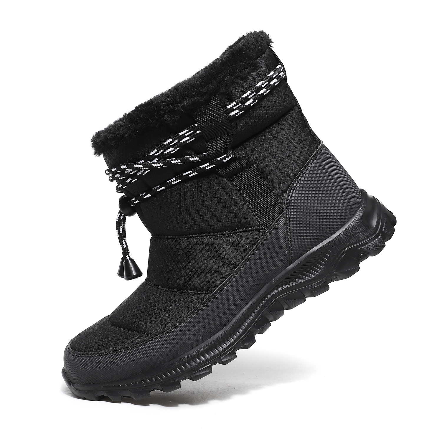Cross-Border Amazon Snow Boots Women's Warm plus Velvet Cotton Shoes Outdoor Slip-on Leisure Climbing Sports Snow Boots Cross-Border Amazon Snow Boots Women's Warm plus Velvet Cotton Shoes Outdoor Slip-on Leisure Climbing Sports Snow Boots