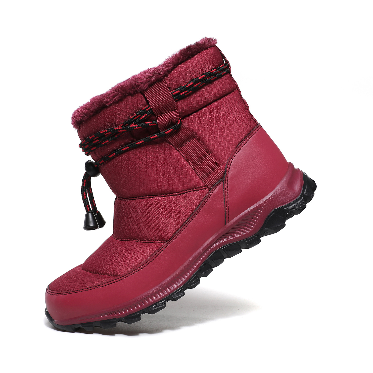 Cross-Border Amazon Snow Boots Women's Warm plus Velvet Cotton Shoes Outdoor Slip-on Leisure Climbing Sports Snow Boots Cross-Border Amazon Snow Boots Women's Warm plus Velvet Cotton Shoes Outdoor Slip-on Leisure Climbing Sports Snow Boots