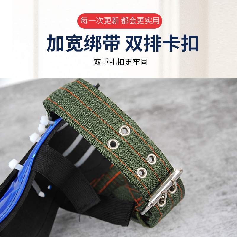 Factory Wholesale Climbing Trees Artifact Upright Climbing Trees Tool Tree Foot Tie Big Crutch Hornet Foot Buckle Picking Iron Shoes