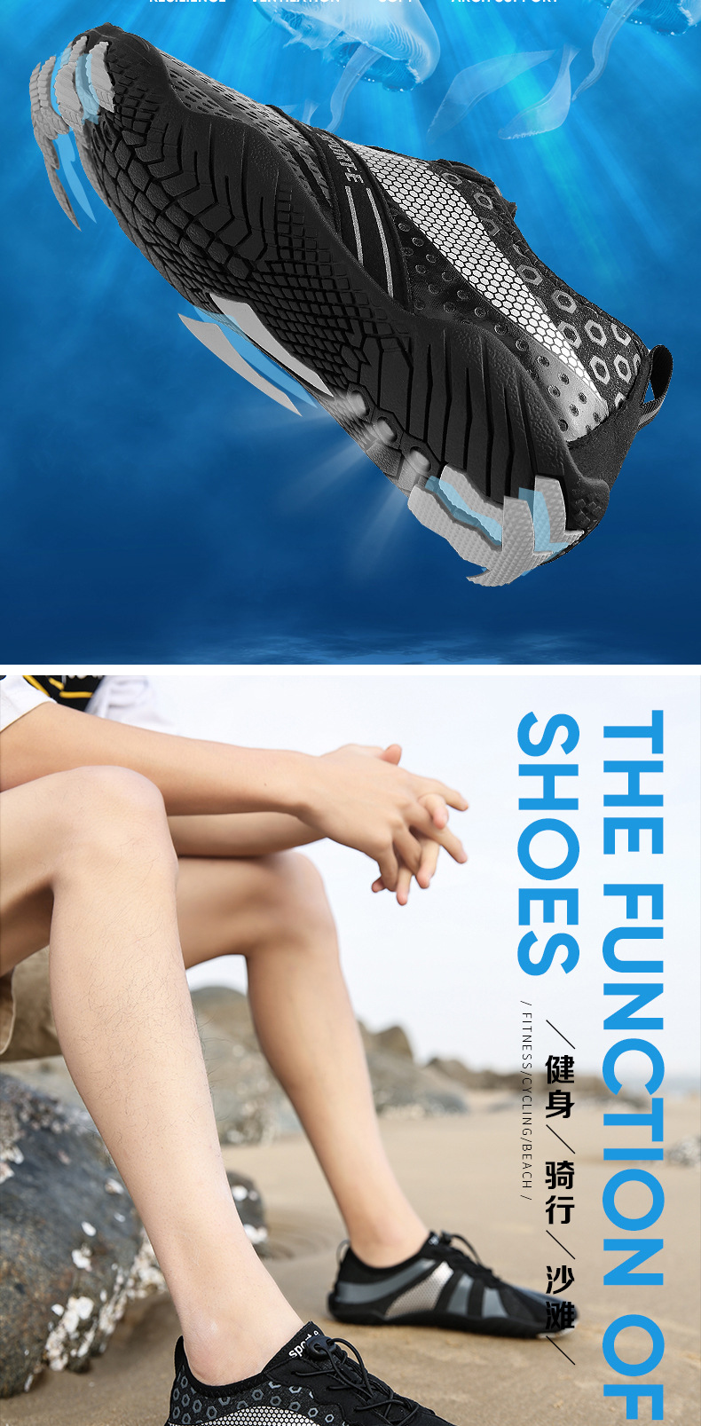 New Creek Shoes Wading Beach Dive Boots Water Skiing Swimming Shoes Fitness Cycling Climbing Sneakers FiveFingers New Creek Shoes Wading Beach Dive Boots Water Skiing Swimming Shoes Fitness Cycling Climbing Sneakers FiveFingers