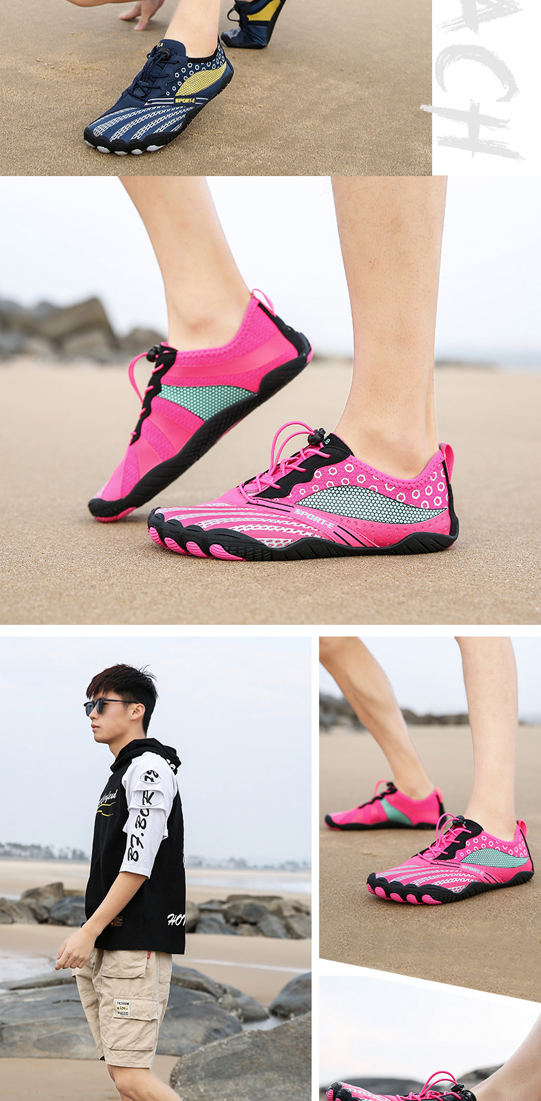 New Creek Shoes Wading Beach Dive Boots Water Skiing Swimming Shoes Fitness Cycling Climbing Sneakers FiveFingers New Creek Shoes Wading Beach Dive Boots Water Skiing Swimming Shoes Fitness Cycling Climbing Sneakers FiveFingers