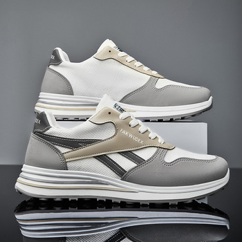 2021 Summer New Men's Shoes Mesh Sneakers Foreign Trade Thick Bottom Outdoor Climbing Bottom Casual Shoes Trend Men's Sandals