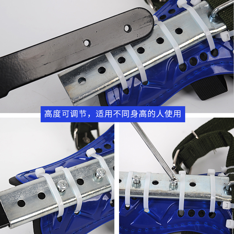 Adjustable Upright Climbing Trees Tool Overall Board Big Turn Special Foot Tie Iron Shoes Claw Foot Buckle