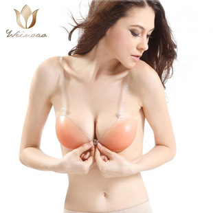 The 2015 new sexy wide-shouldered lady silicone bra dinner dress is suitable for bra underwear.