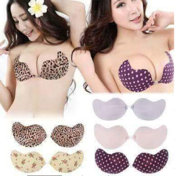 Breathable mango bra fancy silicone bra chest dress pads for whale