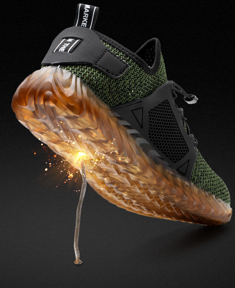 Cross-Border Summer Breathable Work Shoes Attack Shield And Anti-Stab Casual Safe Site Shoes Protective Labor Protection Shoes Manufacturer Cross-Border Summer Breathable Work Shoes Attack Shield And Anti-Stab Casual Safe Site Shoes Protective Labor Protection Shoes Manufacturer
