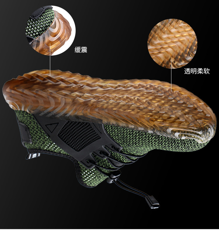 Cross-Border Summer Breathable Work Shoes Attack Shield And Anti-Stab Casual Safe Site Shoes Protective Labor Protection Shoes Manufacturer Cross-Border Summer Breathable Work Shoes Attack Shield And Anti-Stab Casual Safe Site Shoes Protective Labor Protection Shoes Manufacturer