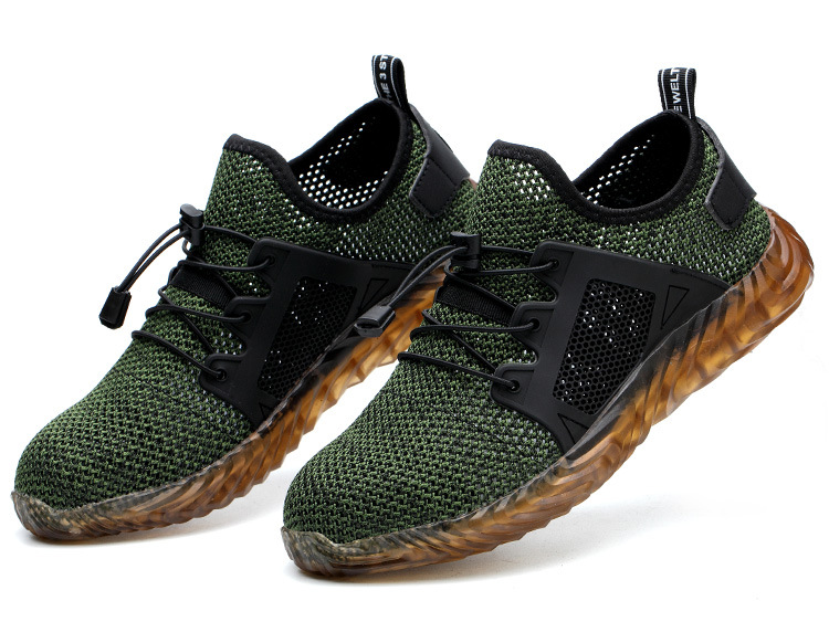 Cross-Border Summer Breathable Work Shoes Attack Shield And Anti-Stab Casual Safe Site Shoes Protective Labor Protection Shoes Manufacturer Cross-Border Summer Breathable Work Shoes Attack Shield And Anti-Stab Casual Safe Site Shoes Protective Labor Protection Shoes Manufacturer