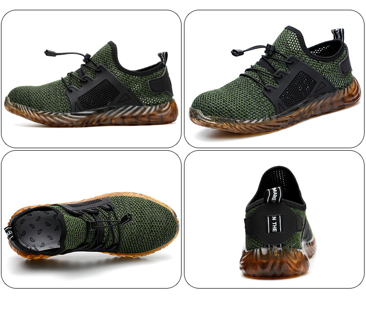 Cross-Border Summer Breathable Work Shoes Attack Shield And Anti-Stab Casual Safe Site Shoes Protective Labor Protection Shoes Manufacturer Cross-Border Summer Breathable Work Shoes Attack Shield And Anti-Stab Casual Safe Site Shoes Protective Labor Protection Shoes Manufacturer