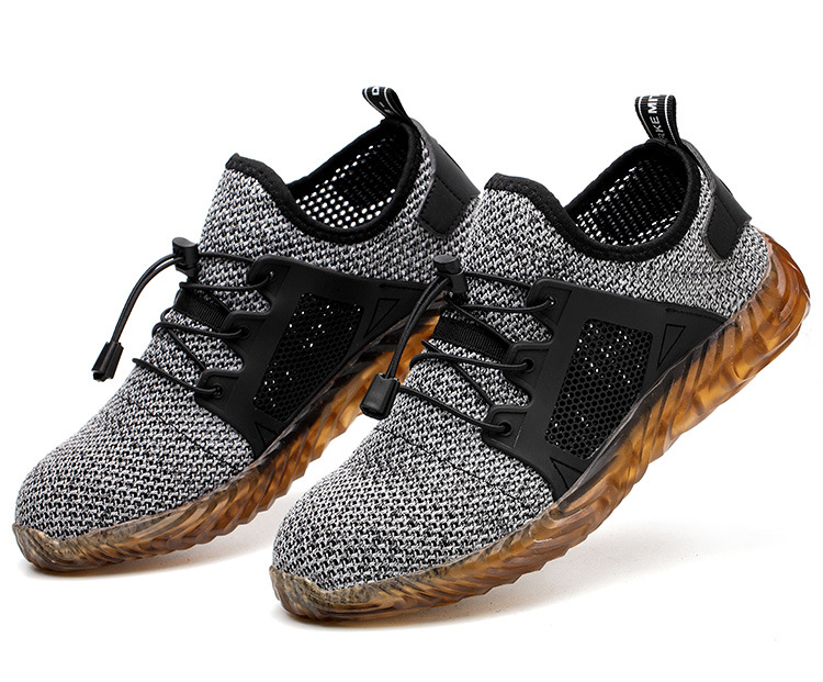 Cross-Border Summer Breathable Work Shoes Attack Shield And Anti-Stab Casual Safe Site Shoes Protective Labor Protection Shoes Manufacturer Cross-Border Summer Breathable Work Shoes Attack Shield And Anti-Stab Casual Safe Site Shoes Protective Labor Protection Shoes Manufacturer