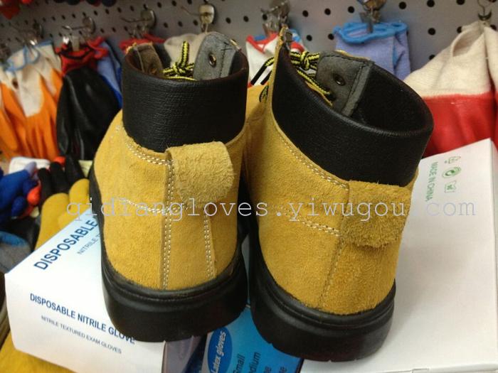 Protective footwear protective footwear shoes pierced steel head-smash-proof steel yellow shoes Protective footwear protective footwear shoes pierced steel head-smash-proof steel yellow shoes