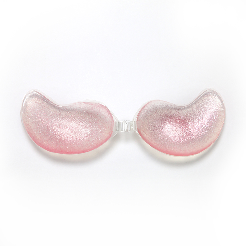 Invisible BRA classic vbra silicone V BRA crystal powder skin color silicone BRA band packaging