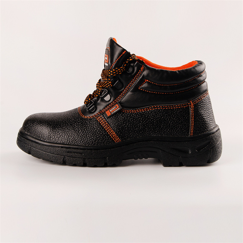 Spot Industrial Work Shoes Black Work Shoes Men's Work Shoes Fiber Leather Protective Footwear Comfortable Universal Work Shoes