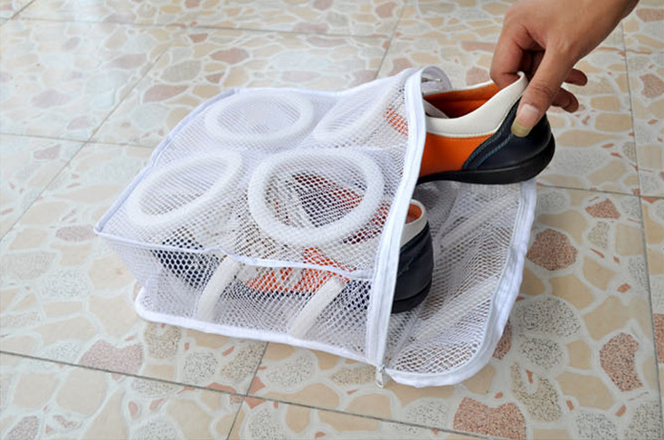 Drying Shoe Bag Net Pocket Washing Shoes Bag Shoes Protective Laundry Bag Washing Shoes Underwear Wash Bag Protective Laundry Bag Airing Mesh Bag Net Pocket