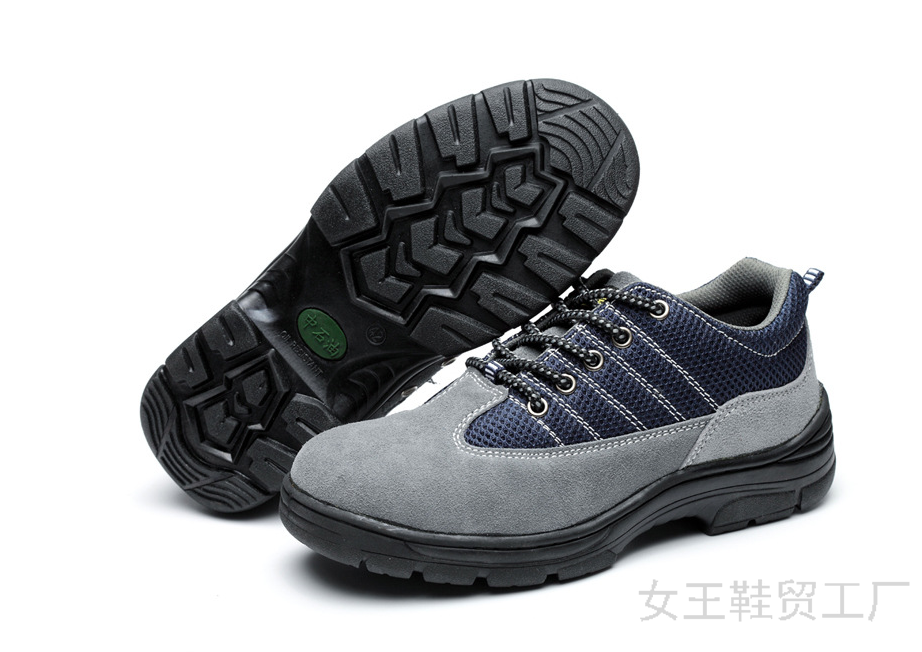 Cross-Border Summer New Breathable Flying Woven Protective Shoes Anti-Smashing and Anti-Penetration Safety Protective Shoes Safety Shoes